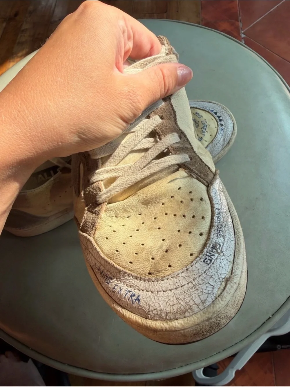 Authentic Golden Goose Super-Star Sneakers